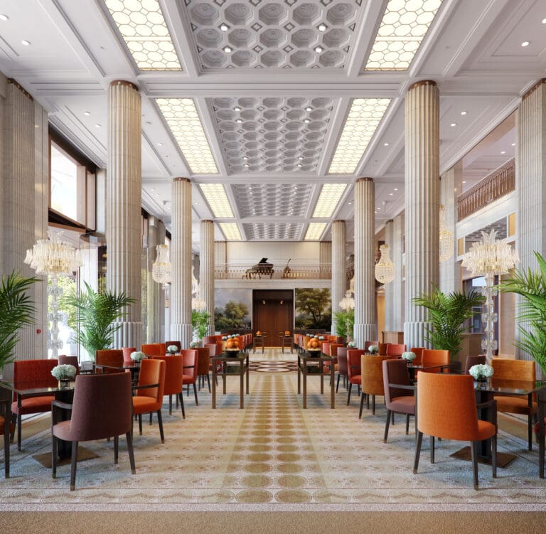 The Peninsula Hotel Lobby - Knightsbridge, London