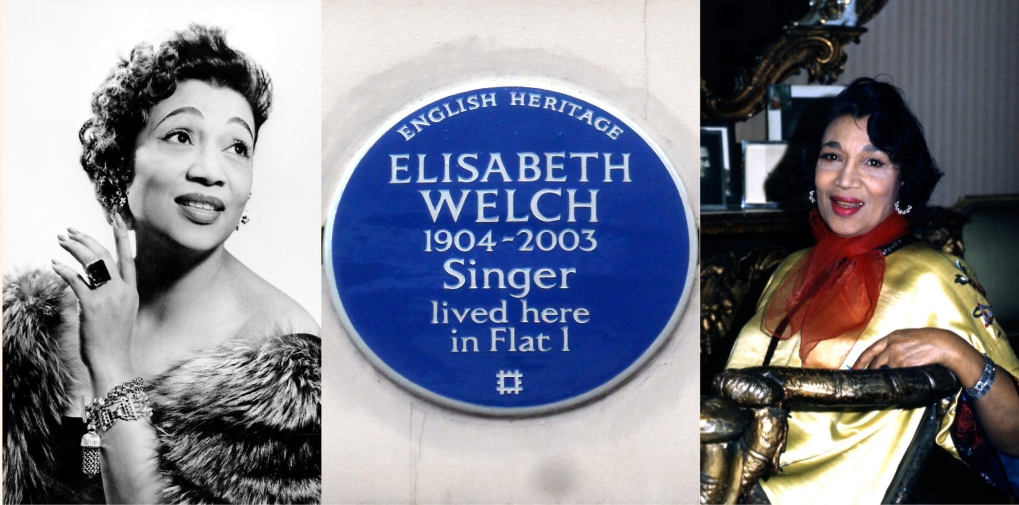 Elisabeth Welch - Knightsbridge, London