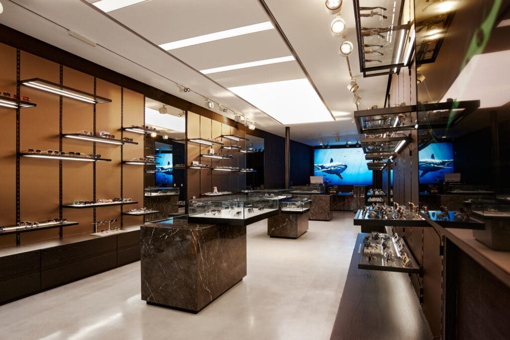 Sunglasses Tables - Knightsbridge, London