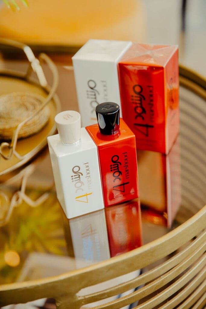 Marshoud 4 White and 4 Red fragrances by Atyab Al Marshoud